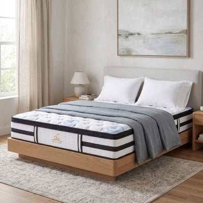 Divano Euro Top 7-Zone Pocket Spring Firm Mattress, King