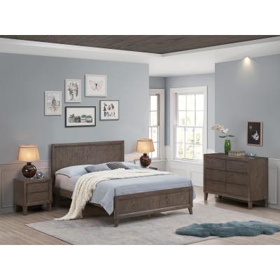 Suvello Wooden Bedside Table