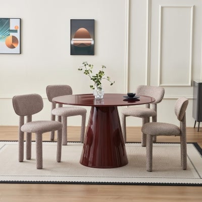 Flareo Round Dining Table, 120cm