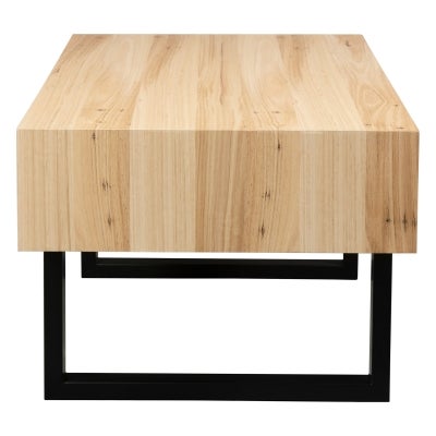Batavia Messmate Timber 2 Drawer Coffee Table, 120cm