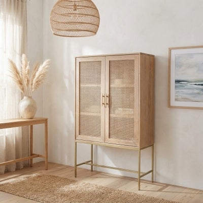 Monterey Sungkai Wood Cupboard