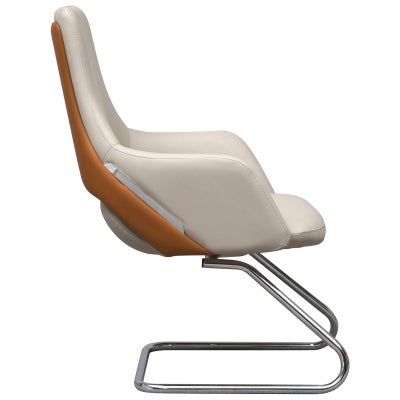 Holstebro Premium Leather Visitor Chair
