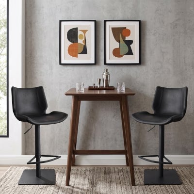 Diego PU Leather Gas Lift Counter / Bar Stool