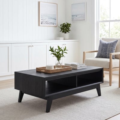 Pozsar Acacia Timber Coffee Table, 130cm