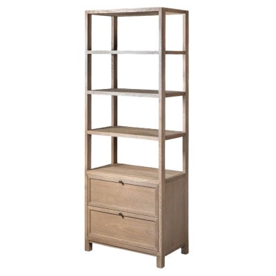 Dakota Oak Timber Bookshelf