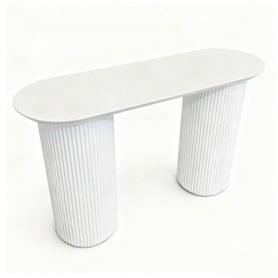 Nomad Console Table, 120cm, White