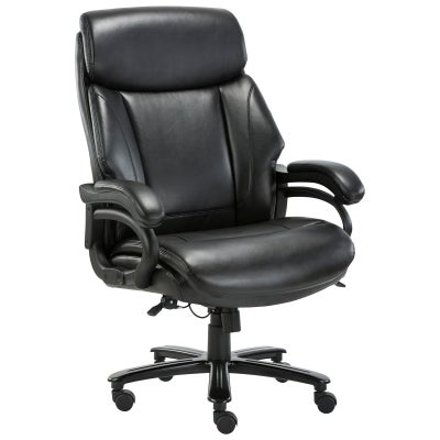 Starspace Commercial Grade PU Leather Ergonomic Office Chair