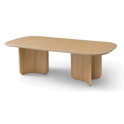 Magnor Wooden Dining Table, 240cm, Natural