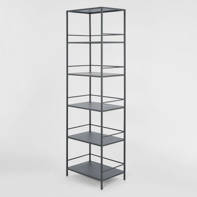Burnley Steel Display Shelf, Black