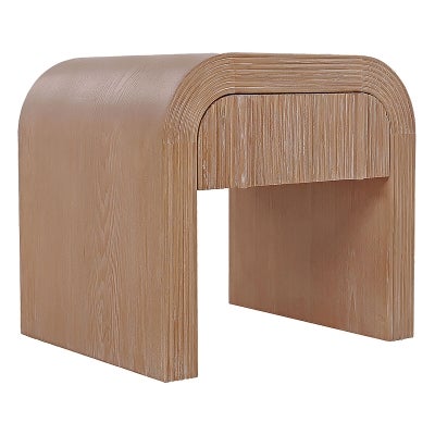 Bristol Ashwood Bedside Table, Natural