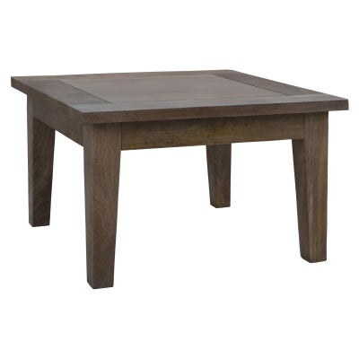 Findon Mango Wood Square Lamp Table