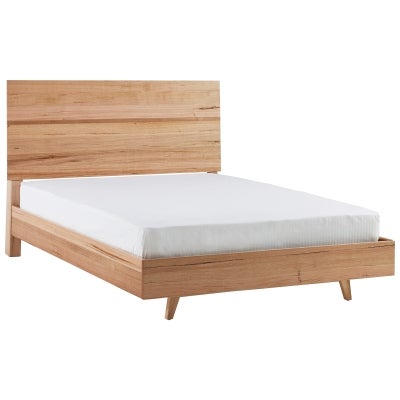 Wade Tasmanian Oak Platform Bed, King