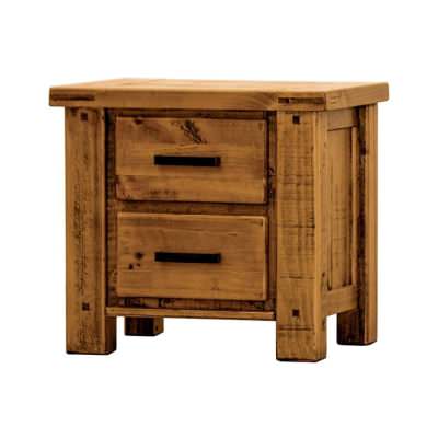 Oxley Pine Timber Bedside Table