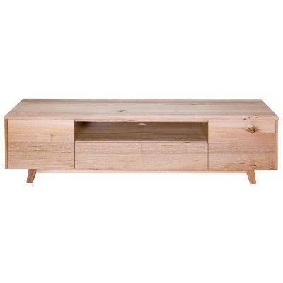 Wade Tasmanian Oak 2 Door 2 Drawer TV Unit, 194cm