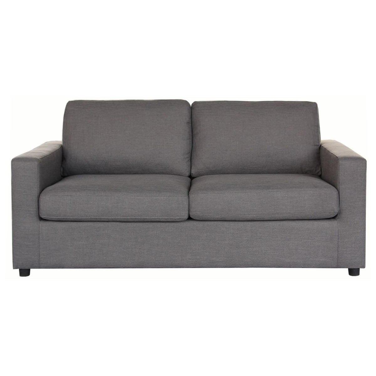 Mana Fabric Innerspring Mattress Sofa Bed 2 Seater Double