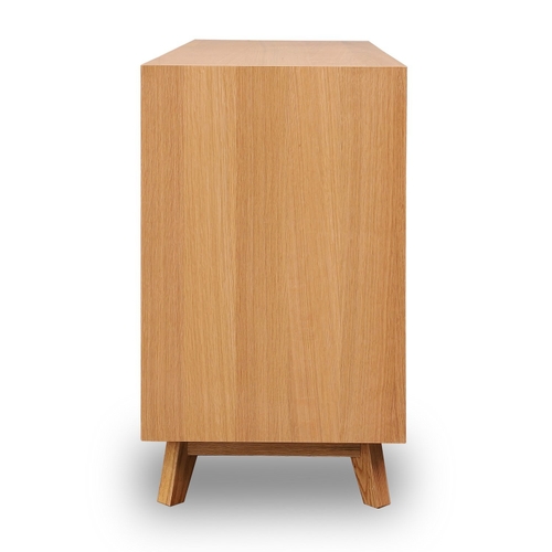 Courtney White Oak 6 Drawer Dresser