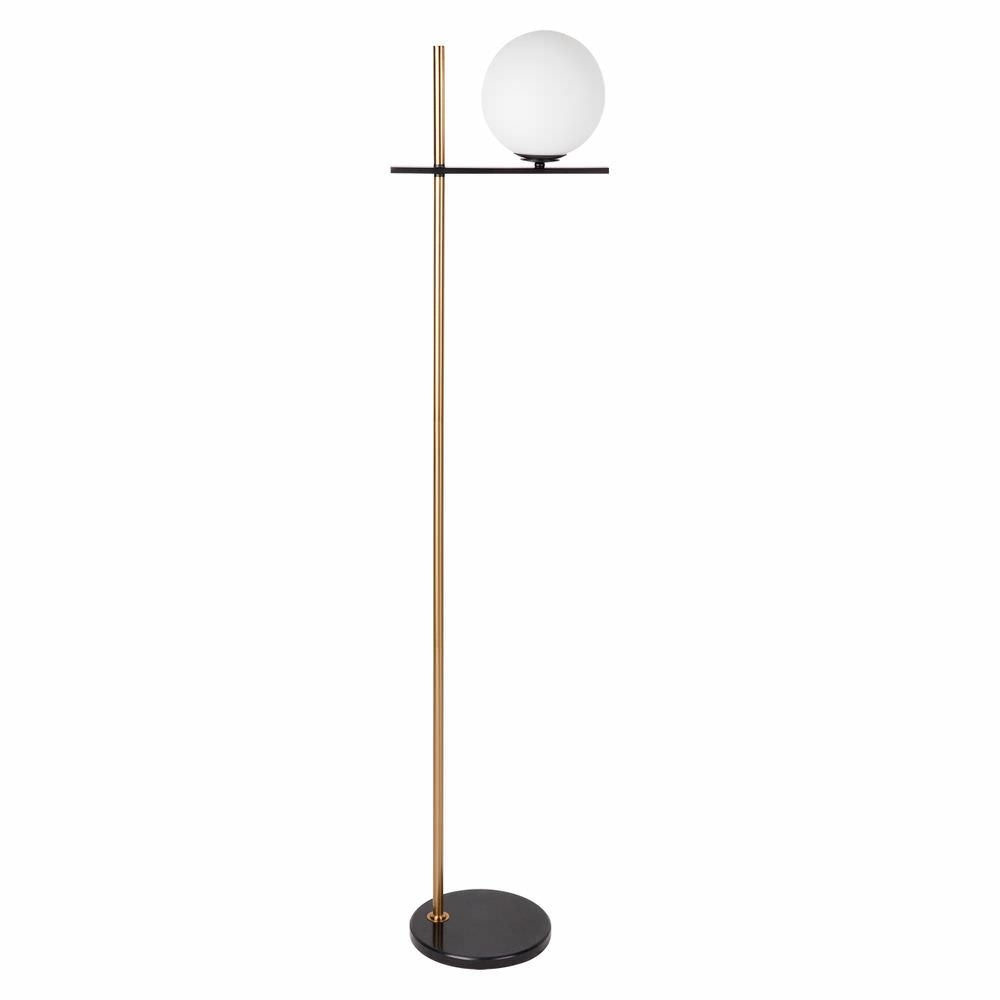 Metal globe floor lamp cheap