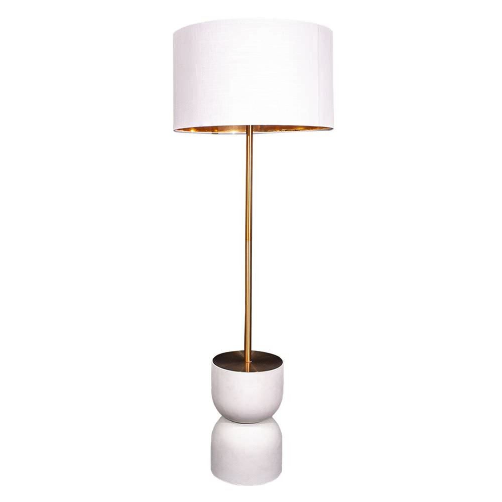 Sculptural glass floor lamp sale