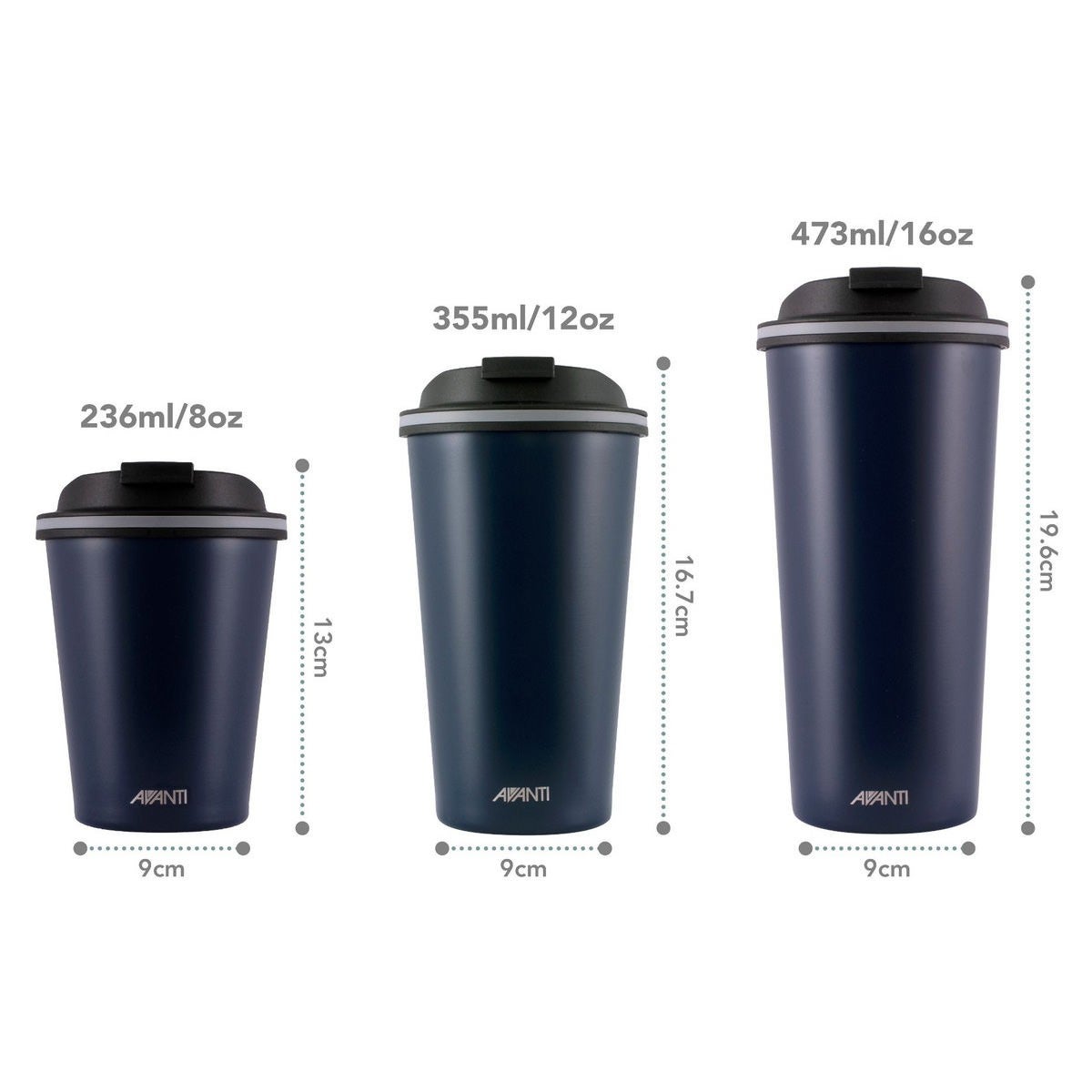 12 oz stainless steel cups Ahimsa Kids Stainless Steel Cup - 12 oz main image 0