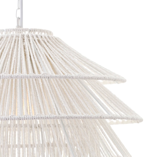 Solana Paper Rope Pendant Light