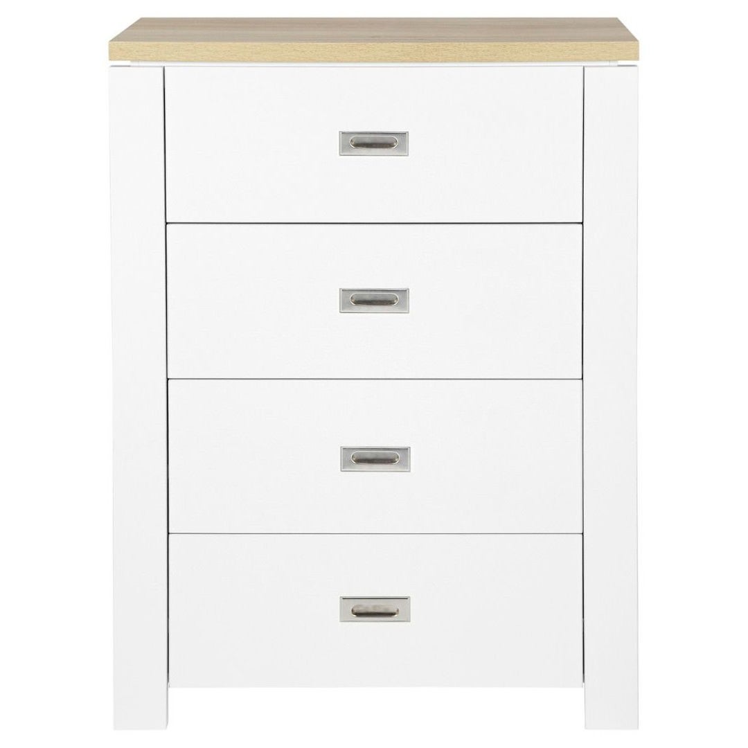 White sales oak tallboy