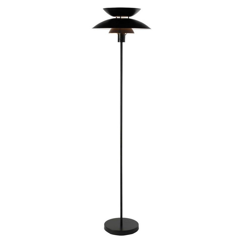 Thin black floor on sale lamp
