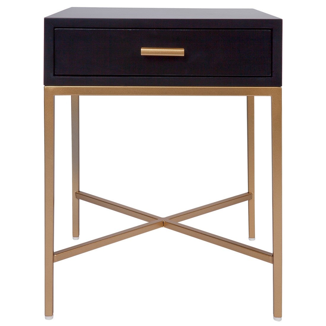 Black and online gold bedside cabinets