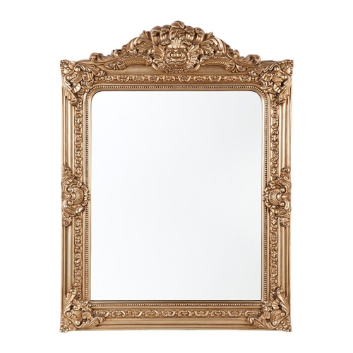 Elizabeth Baroque Wall Mirror, 120cm, Antique Gold