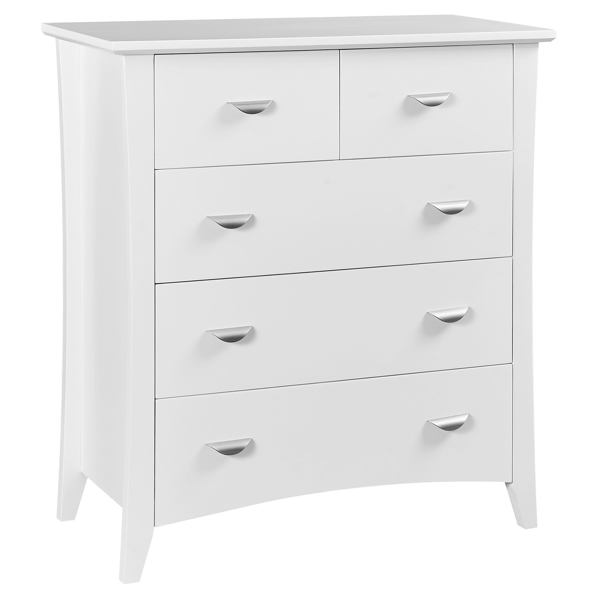 White timber tallboy sale