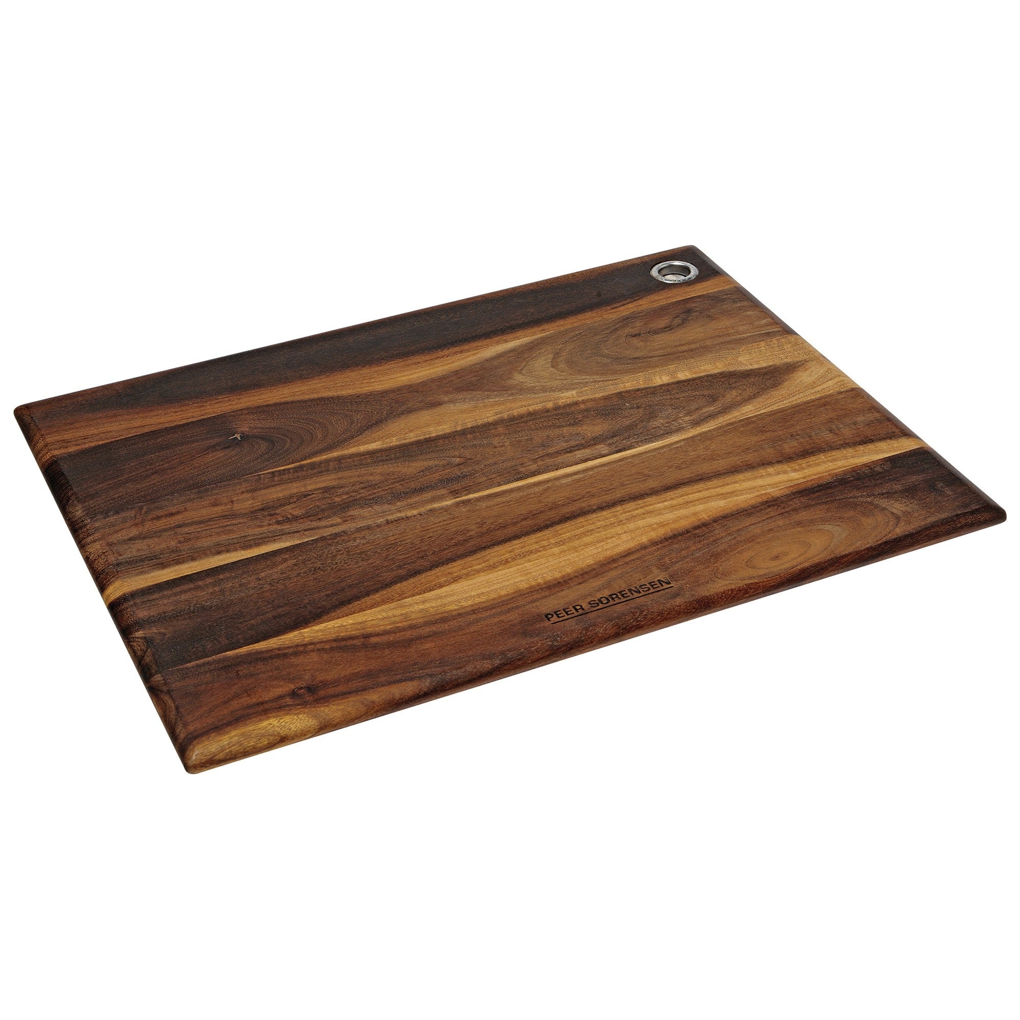 Durable Lightweight Peer Sorensen Acacia Wood Long Grain Cutting Board  Brown