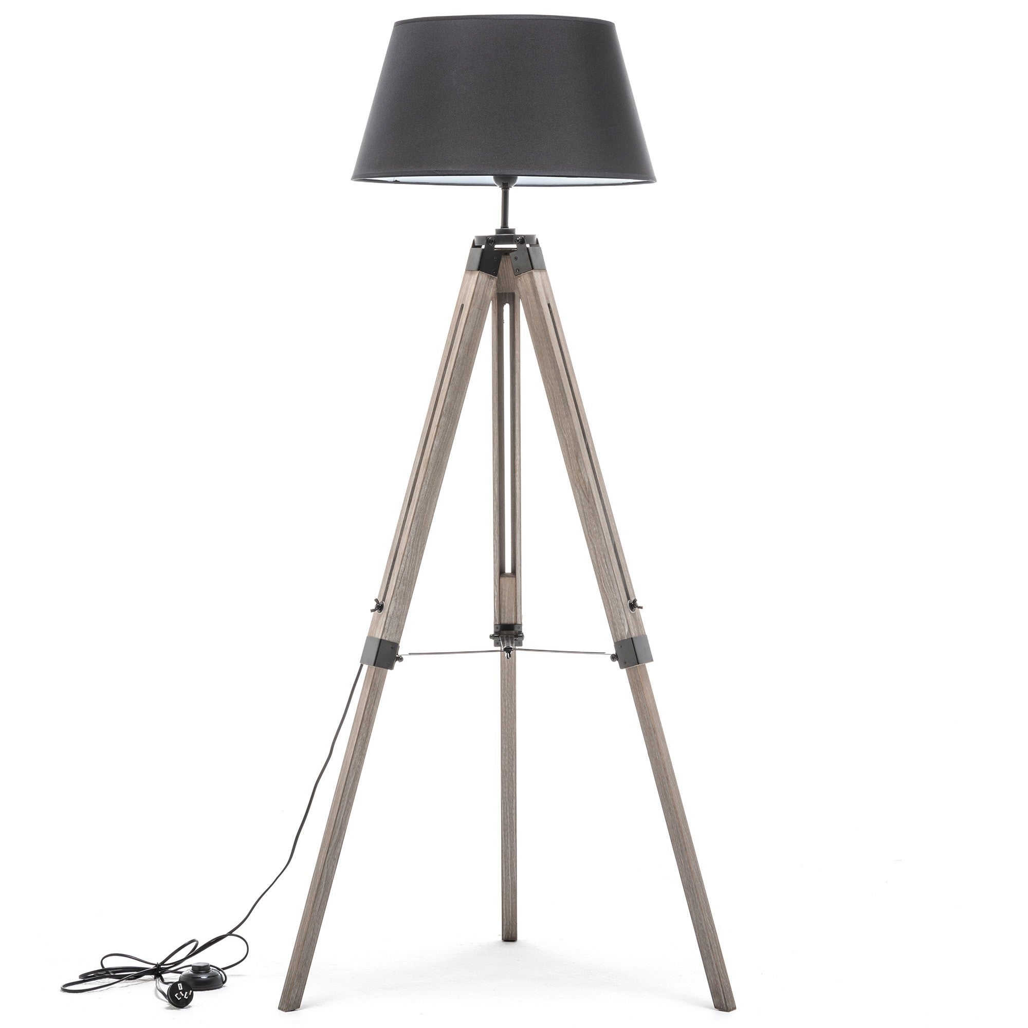 White washed online floor lamp