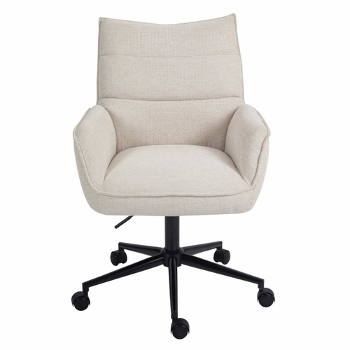 Abel Fabric Office Chair, Beige