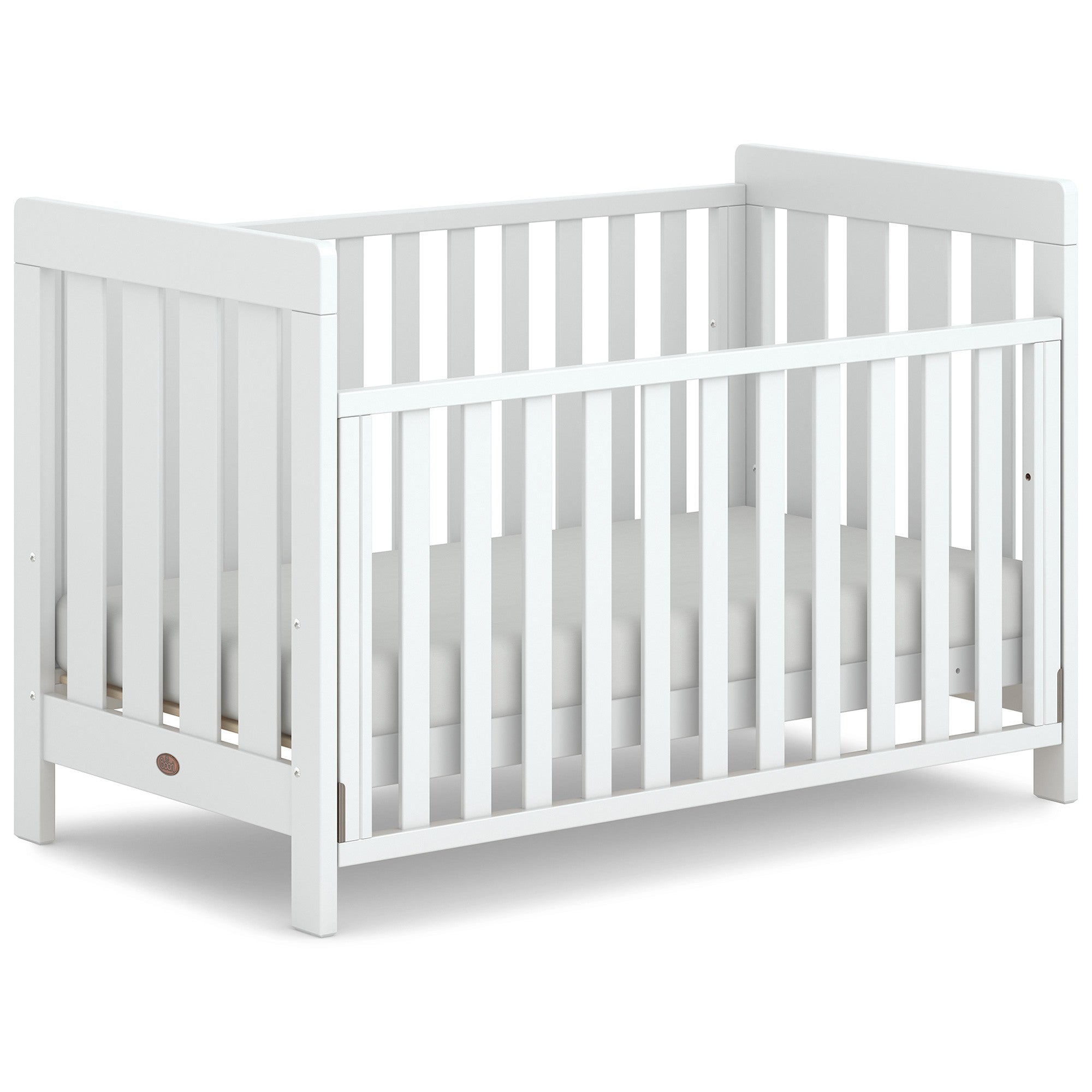 Boori Daintree Wooden Convertible Cot to Toddler Bed Barley White