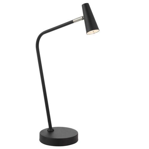 Bexley Iron Dimmable LED Touch Desk Lamp, Black