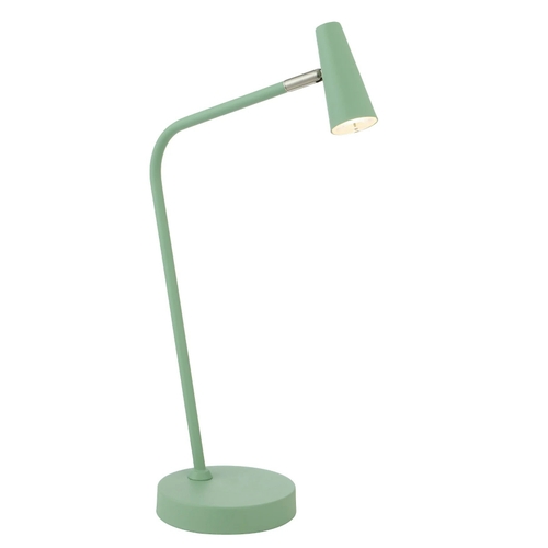 Bexley Iron Dimmable LED Touch Desk Lamp, Green