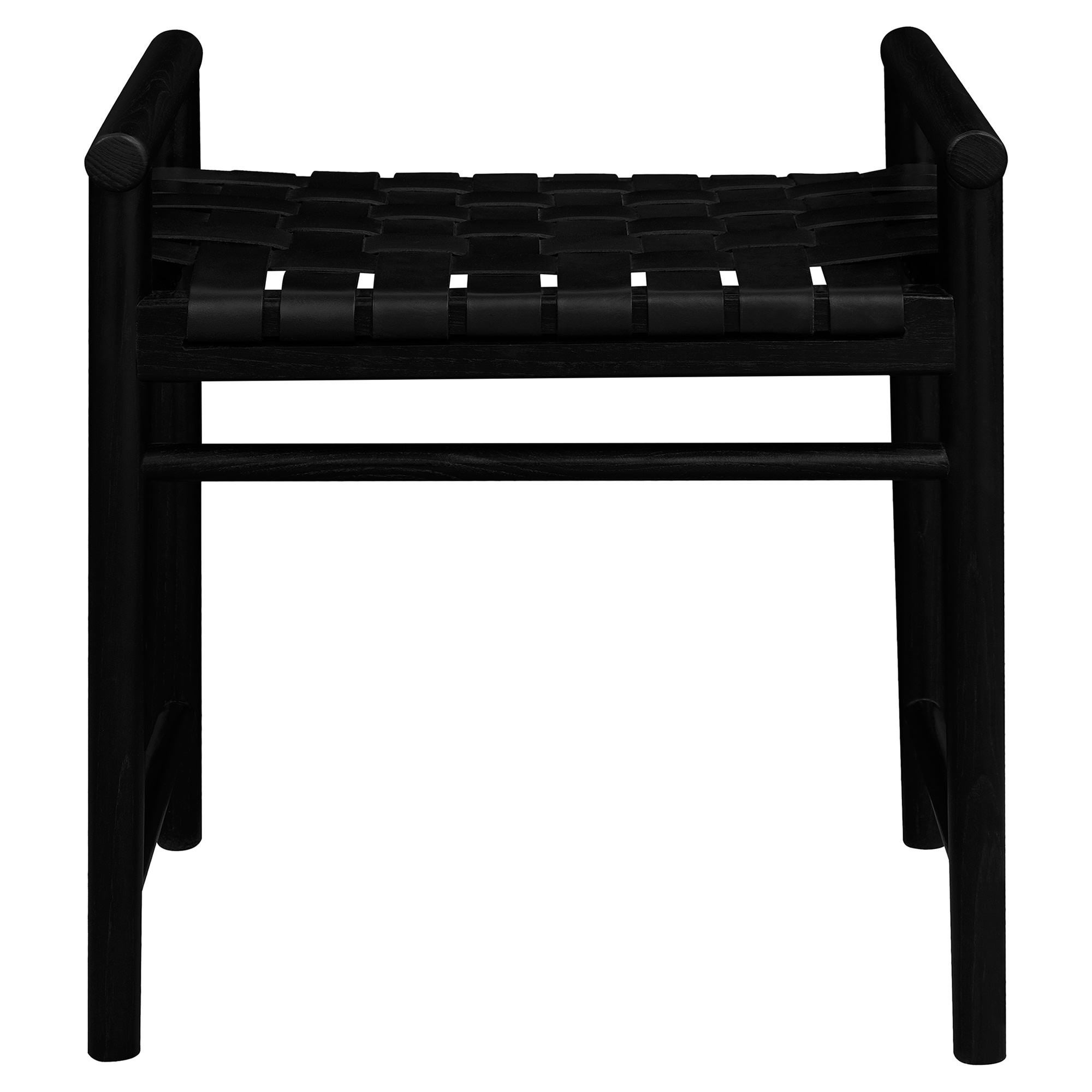 本革スツール～Woven leather stool～ Adembi Woven Leather Counter Stool | Accessories for the Home