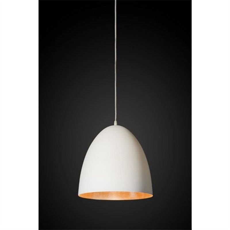 White copper pendant light discount