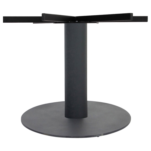 Danube XL Commercial Grade Steel Dining Table Base, Disc, 72cm