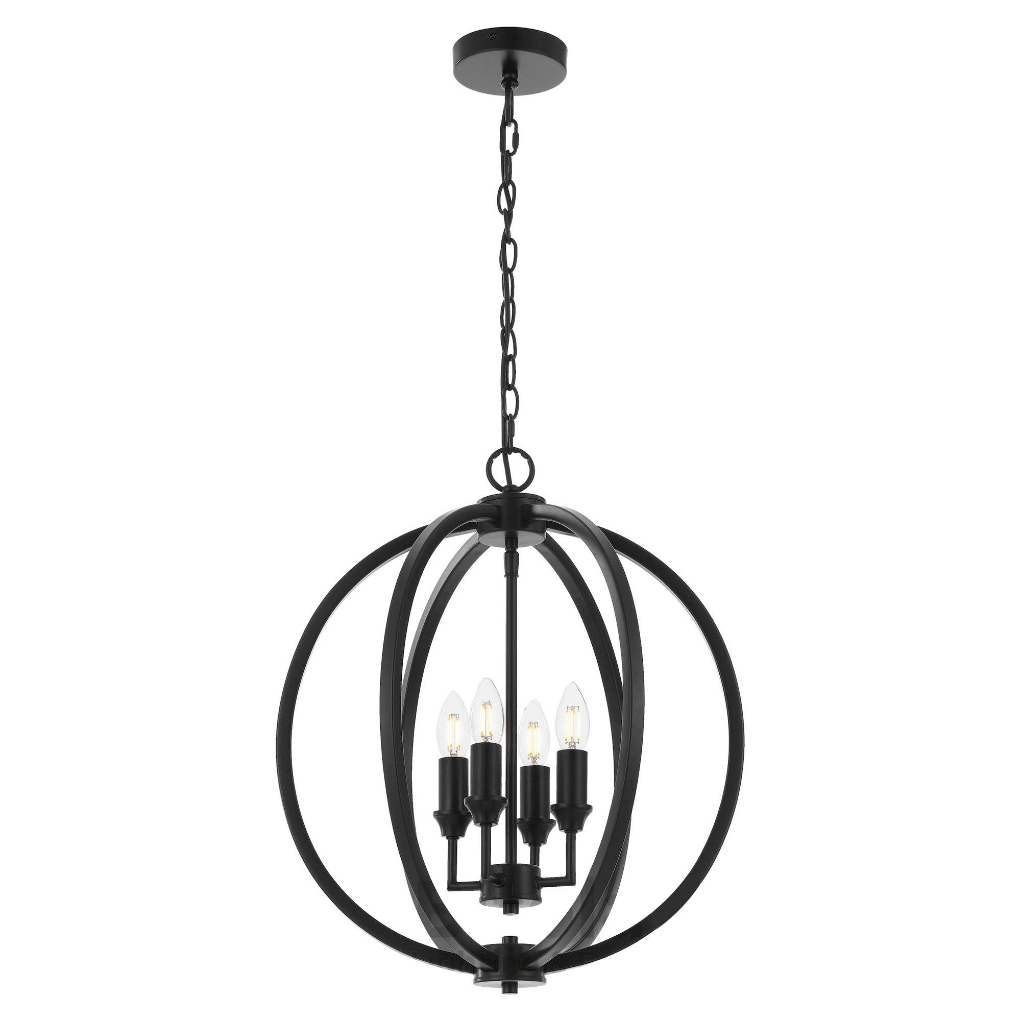 Metal sphere cheap pendant light