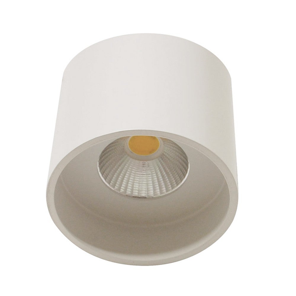 Keon Surface Mount LED Downlight 3000K Large White KEON 20 WH83