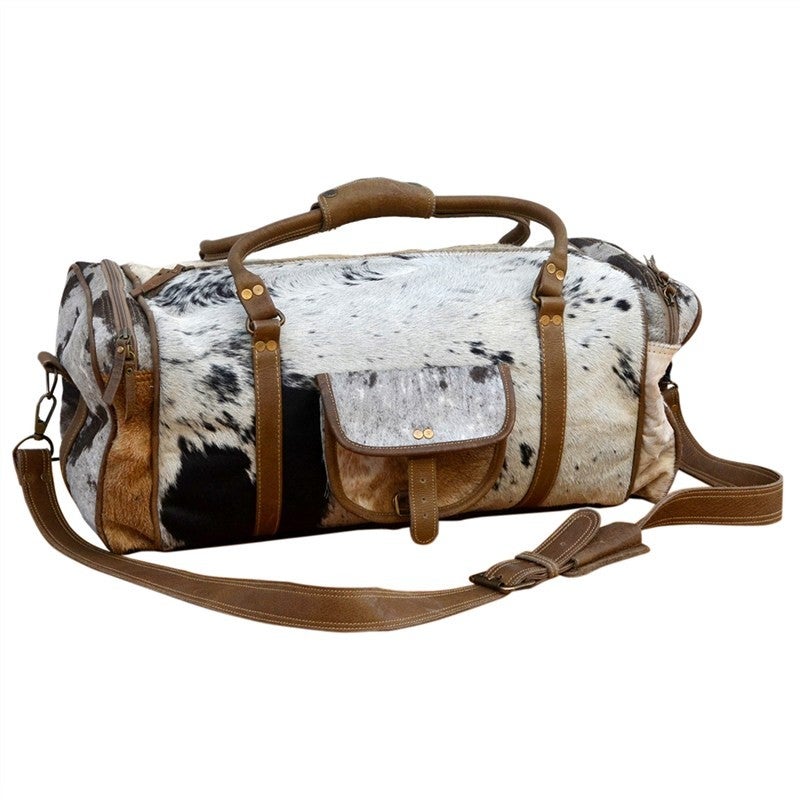 Kymbly Cowhide Overnight Bag
