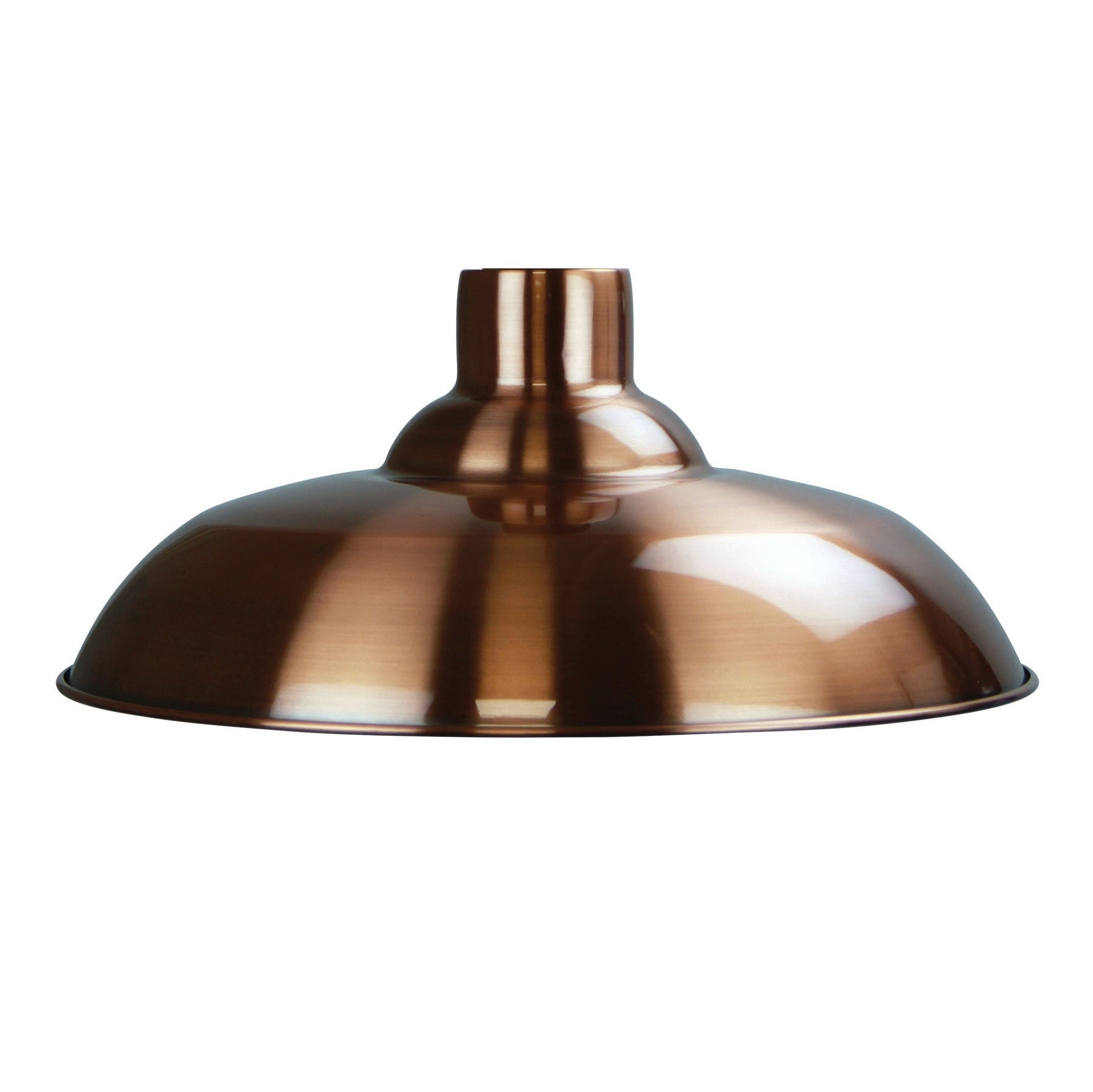 Copper metal discount light shade