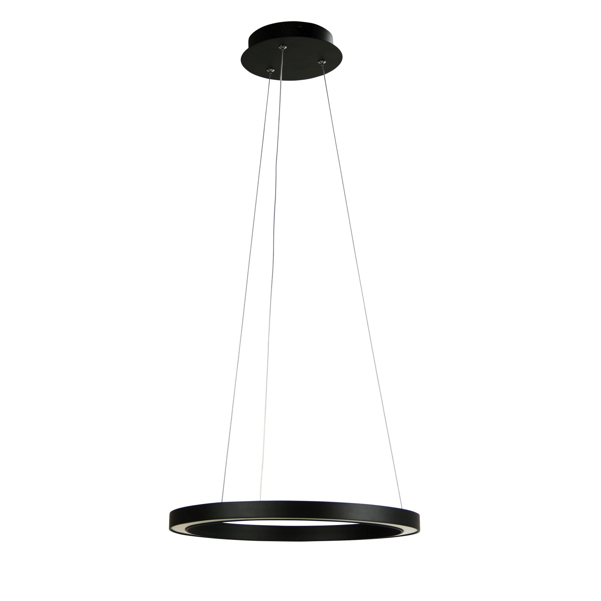 Halo ring sales pendant light