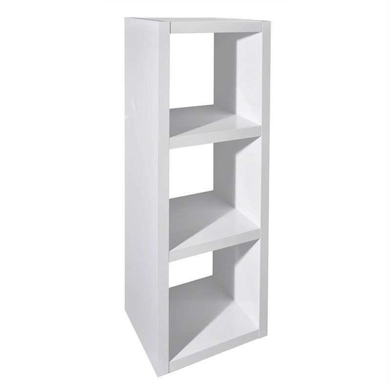 Grace 3 Cube Storage Unit High Gloss White
