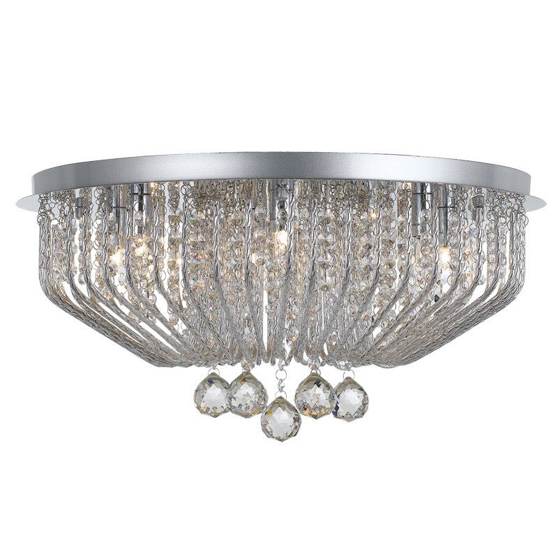 Pintor Crystal Flush Mount Ceiling Light Large