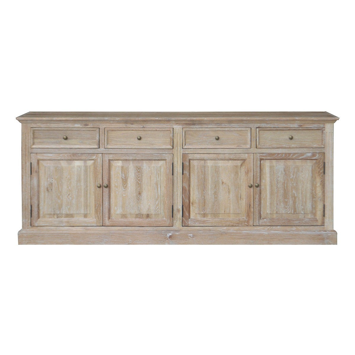 Lime washed store oak sideboard