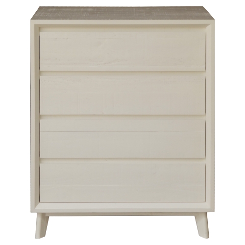 Norre Pine Timber 4 Drawer Tallboy