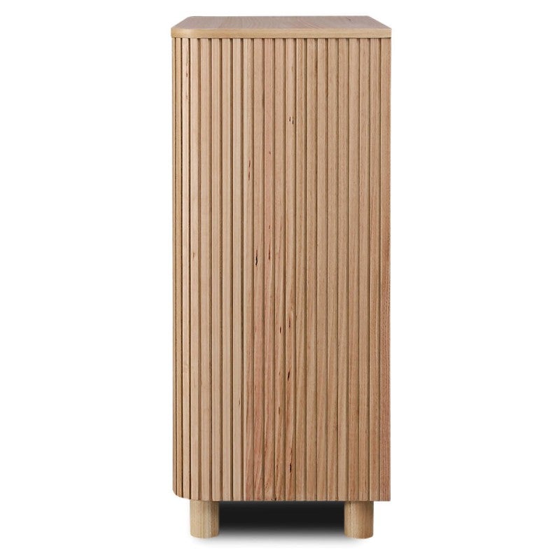 Rowan Timber Rowan Mountain Ash Timber 4 Drawer Tallboy