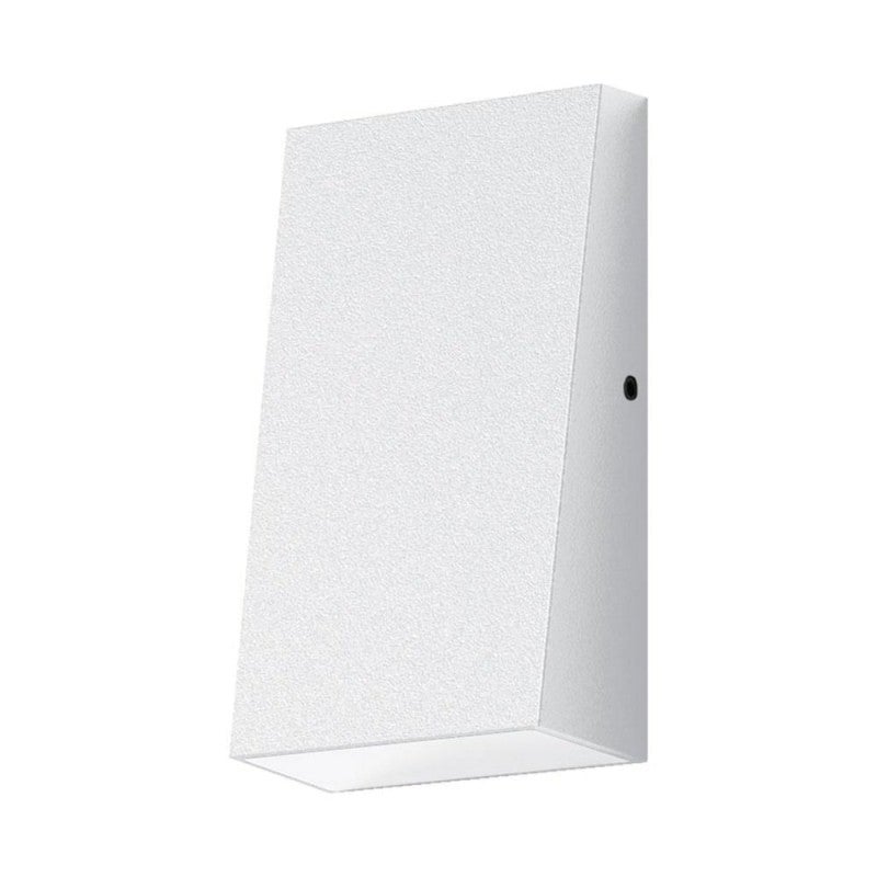 Edge IP65 Exterior LED Down Wall Light, 3000K, White