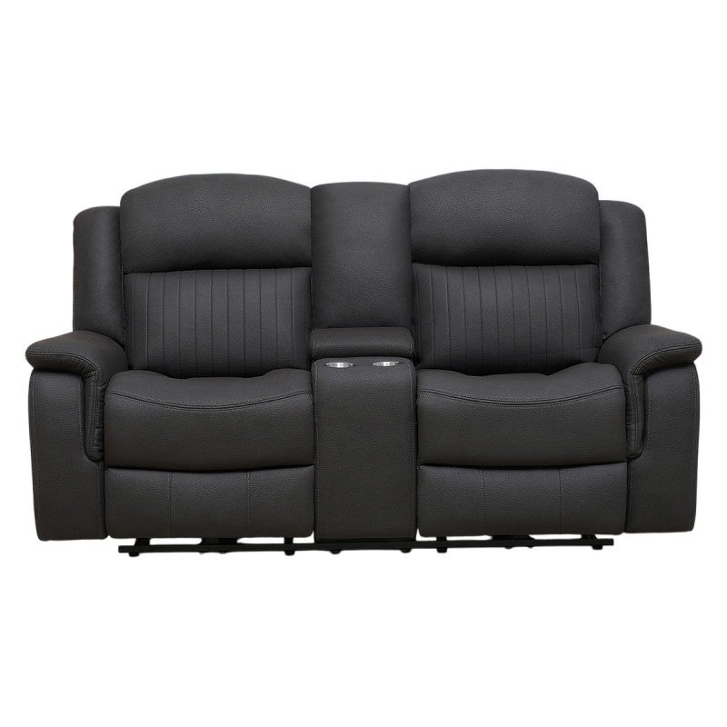 Contin Technology Fabric Power Motion Recliner Home Theater Sofa, 2 ...